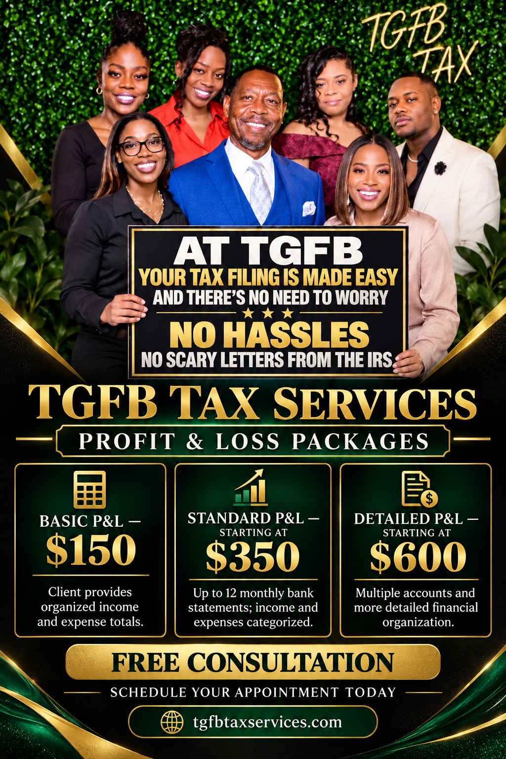 TGFB Profit and Loss Package